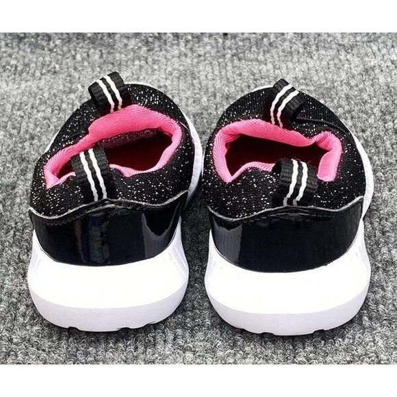 Nautica Kids Girls Toddler 5C Athletic Sneaker Canvey Sparklet Shoe Slip On - Picture 6 of 12